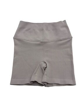 Women’s Tribe Kelley Nude Seamless Athletic Shorts Size Small Made in USA NWOT